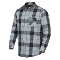 LONG SLEEVE SHRED WOVEN SHIRT